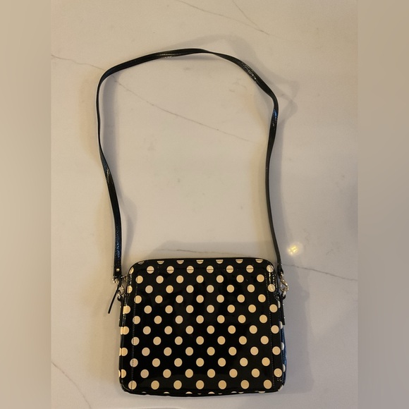 Black and Cream Kate Spade IPad Envelope Bag - Picture 4 of 7